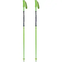 Komperdell - Skistokken - Nationalteam Alu 18 Mm voor Unisex van Aluminium - Maat 125 cm - Groen