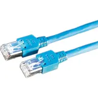 Secomp KERPEN D1-20 SF/U konf.Cat.5e (Class D), HiRose, crossed, blauw, 1 m