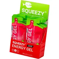 Squeezy Energie gel Lemon/Cafeïne 12x33 gr