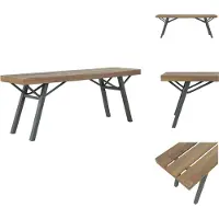 vidaXL Tuinbank 120 cm, massief acaciahout - Tuinbanken