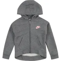 Nike Kids Sweatvest 'Club Fleece' grijs gemêleerd / lichtroze