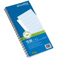 Djois Atlanta Notitieblok To-do Groot 15 x 29.7 cm Wit