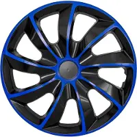 Quad 17 "NRM BICOLOR BLUE BLACK / WIELDOPPEN - Set van 4 st
