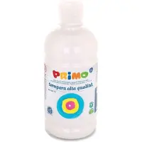 Creativ Company Plakkaatverf Wit | Tempera Verf | Witte Poster Paint | Waterbasis | 500 ml | 1 fles