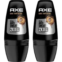 Axe Deo Roller - Dark Temptation Dry - 2 x 50 ml