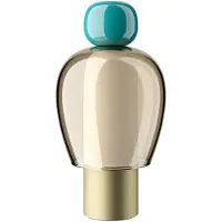 Lodes Tafellampe , Blauw, Metaal