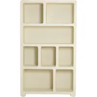 Light & Living Kast 110x35x190 cm NAHUA beige (Beige, 110x190x35cm)