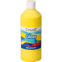 Creall gloss glansverf geel, 500ml