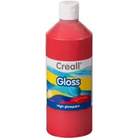 Creall gloss glansverf rood, 500ml