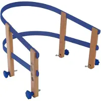 Davos Rugleuning Voor Slee Hout Model Blauw blauw Hout Slee