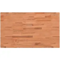 vidaXL Tafelblad rechthoekig 100x60x4 cm massief beukenhout