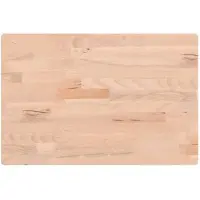 vidaXL Tafelblad rechthoekig 60x40x1,5 cm massief beukenhout