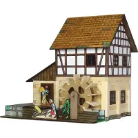 Walachia Bouwpakket Vakwerkhuis Watermolen W39- hout