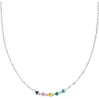 Lucardi Sieraden geel / groen / lichtroze / zilver