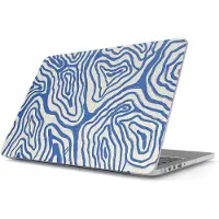 Burga Hardshell Cover voor de Apple MacBook Air 13 inch (2022 / 2024 M3 / 2025 M4 / 2026 M5) - Seven Seas