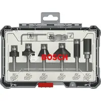 Bosch Professionele set van 6 kantfreesbeitels