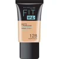 Maybelline Fit Me Matte + Poreless Foundation - 128 Warm Nude - 18 ml