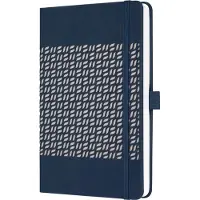 Sigel - notitieboek - Jolie Impress - A5 - hardcover - 174 pagina's - lijn - 80 grams papier - Midnight Blue - SI-JN205