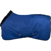Horka Fleecedeken Equestrian Pro Embossed Blauw
