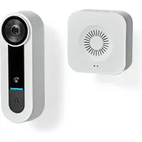 Nedis SmartLife Videodeurbel WIFICDP40CWT