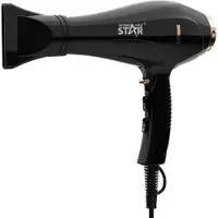 Winning Star Haardroger 2000w Fohn Ac5413 Zwart