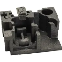 Bosch Professional 1600A002UR Inlegger voor het opbergen van gereedschap, geschikt voor GEX 125-150 AVE