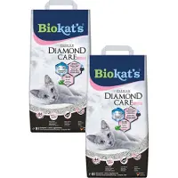 Biokat's Diamond Care Fresh Aloe Vera Geur - Kattenbakvulling - 2 x 8 l