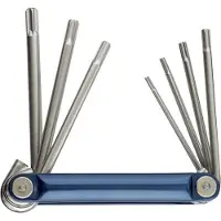 Kwb Inbussleutelset T 10, T 15, T 20, T 25, T 27, T 30, T 40 7-delig