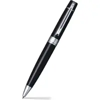 Sheaffer 300 Glanzend Zwarte Balpen met Chroom Afwerking
