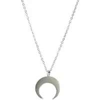 Behave Buffalo ketting zilverkleur stainless steel
