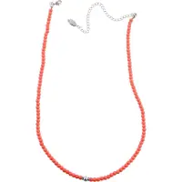 Behave - Ketting met roze kraaltjes
