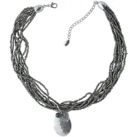 Behave - Ketting met fijne kraaltjes en hanger - Romantische boho-look