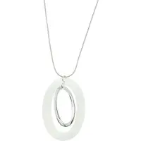 Behave Klassieke ketting met schelpen hanger