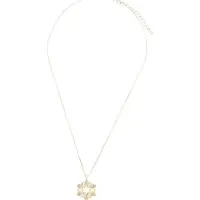 Behave Dames Ketting - Zilverkleur Hangertje 40 cm - Nikkelvrij, Handgemaakt