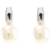 Behave - Dames oorknoppen parel wit - Klassieke stijl - Elegant detail