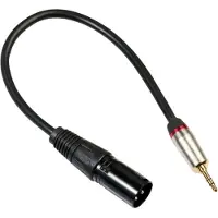 Dolphix XLR (m) - 3,5mm Jack (m) audio adapter kabel - 0,30 meter