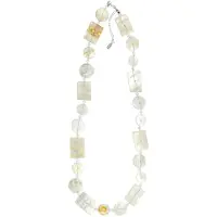 Behave - Lange ketting met schelpen - 79 cm