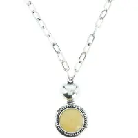 Behave - Schakelketting met hanger 61 cm - Nikkelvrij - Mode-accessoire