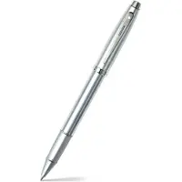Sheaffer rollerball - 100 E9306 - Brushed chrome nickel plated