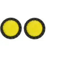 Behave - Oorstekers - Rond 1,3 cm - Geel