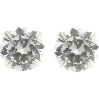 Behave - Dames oorknoppen zilverkleur - Subtiele steen - Daily chic