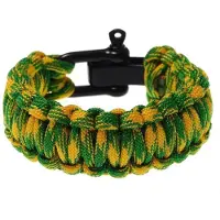 Behave - paracord armband met slot - outdoor stijl - verstelbaar