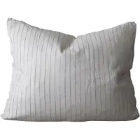 Mimou No.2 Kussensloop 50x60 Cm Wit/natuur - Kussenslopen Hennep White - PC1165