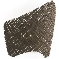 Kartell Design wandlamp Tea Applique, alu / grijs / zink, Woon-/ Eetkamer, Kunststof, Design, Wandlamp design