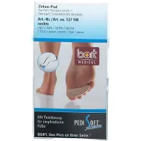 Bort PediSoft TexLine Teen Pad Rechts | 1 stuk