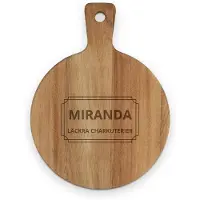 Yoursurprise Borrelplank graveren - Teak - S