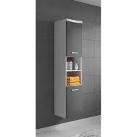 Badplaats Badkamerkast paso 35 x 35 x 160 cm hoogglans hangende