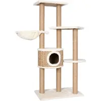 The Living Store Krabpaal voor katten, 126 cm, zeegras