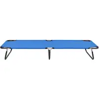 The Living Store : Klapstoel voor buiten, blauw, staal