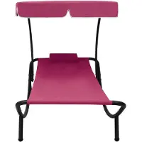The Living Store Loungebed - Ligbed - 200 x 90 x 112 cm - Weerbestendig